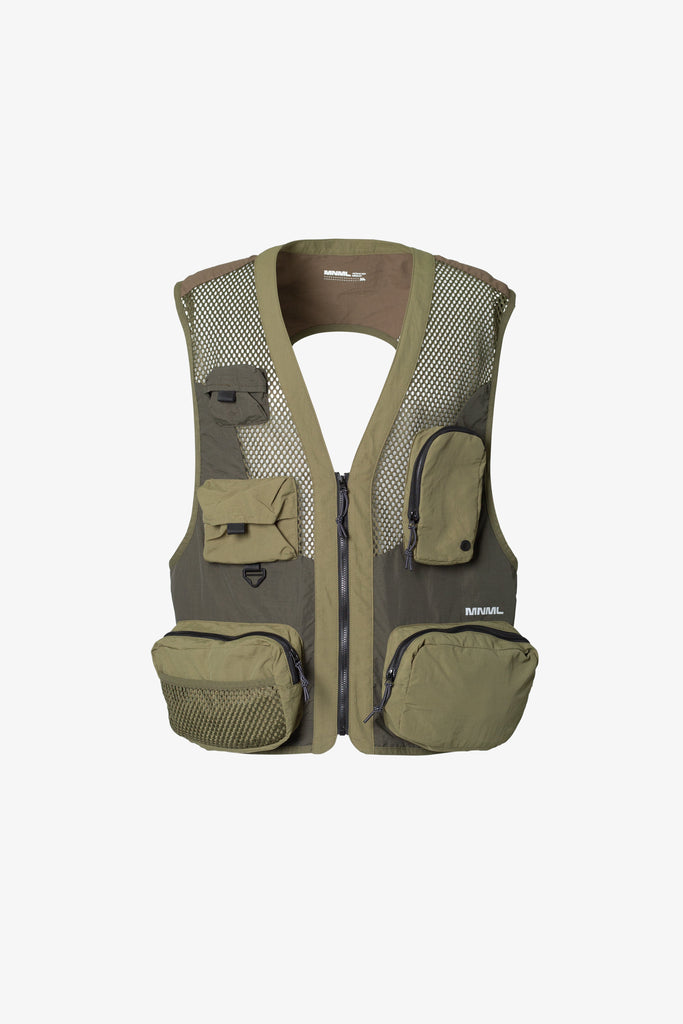 Active Outer Vest - Olive, mnml