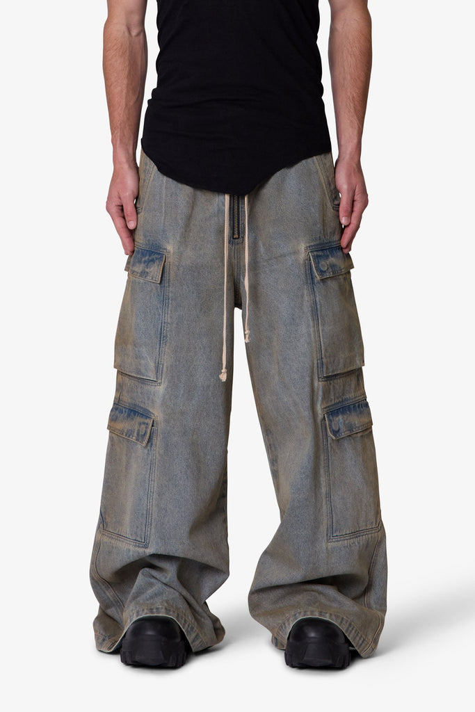 日本未発売mnml RAVE DOUBLE CARGOPANTS Black Double Cargo Rave Pants | mnml