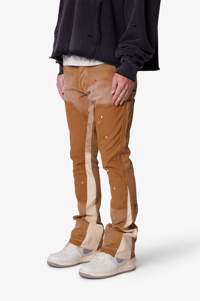 【美中古28】mnml（ミニマル） B243 FLARE DENIM BROWN mnml(ミニマル)/ B243 FLARE DENIM -BROWN- | WALKIN STORE WEB SHOP