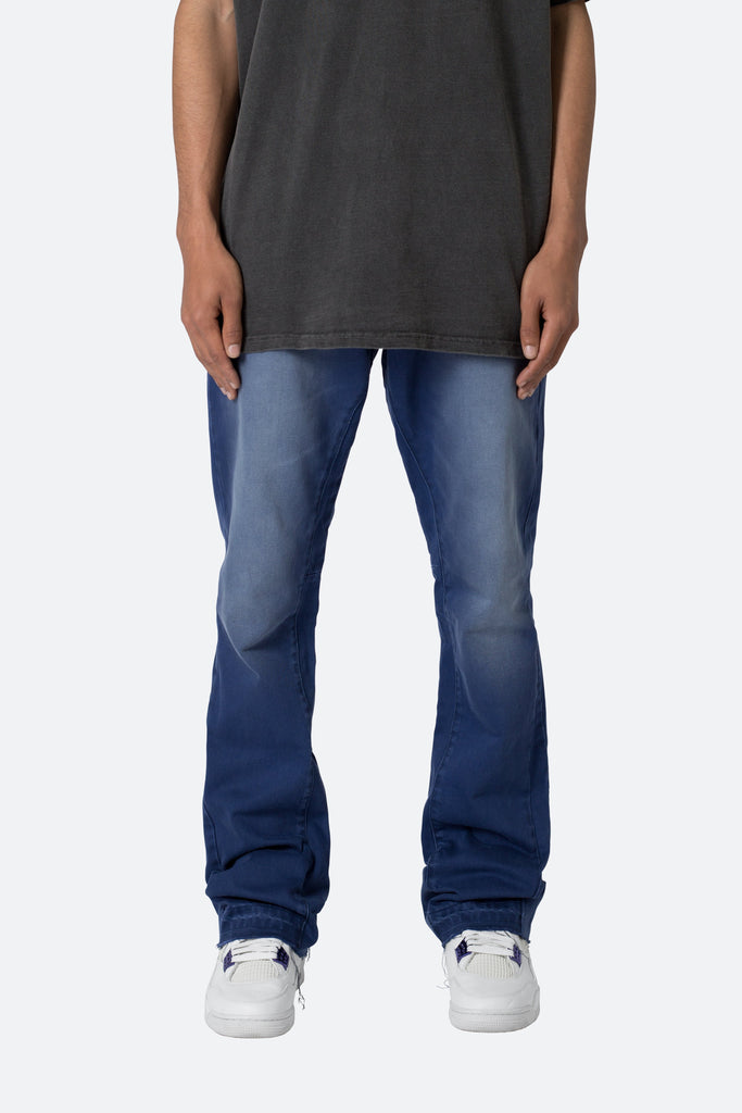 B512 Flare Denim - Blue | mnml | shop now