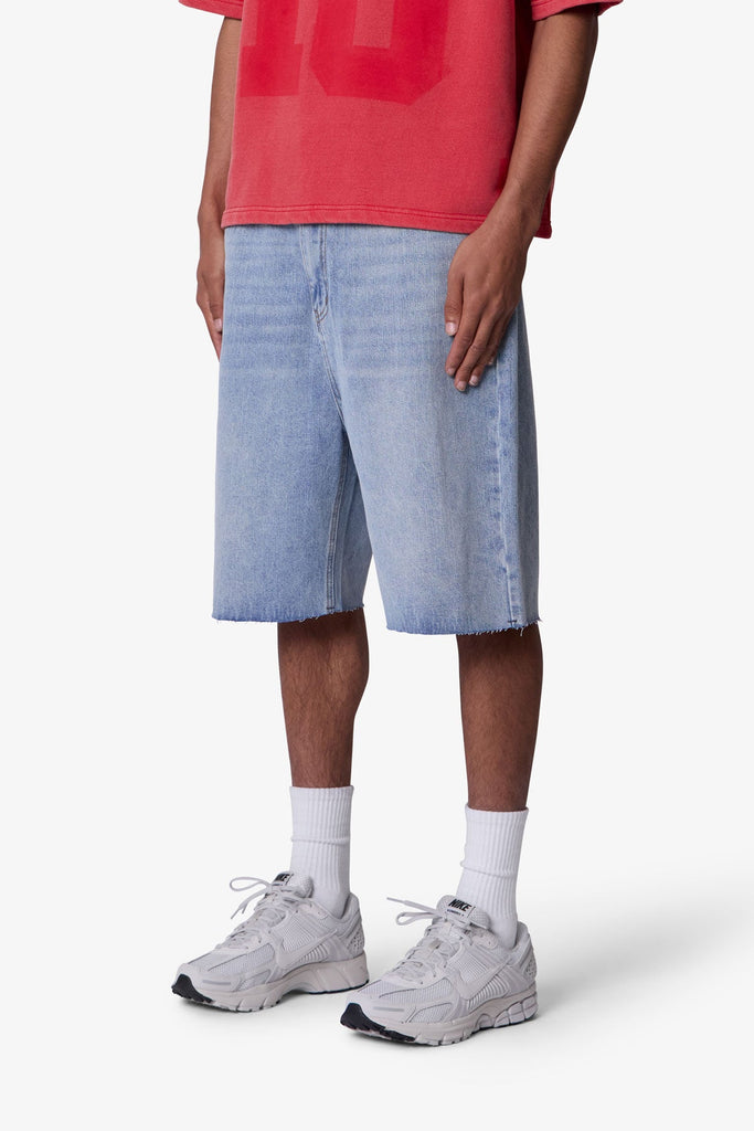 ボトムス mainstory Denim Short - Faded Blue 2 ボトムス mainstory Denim Short - Faded Blue 2 mainstory