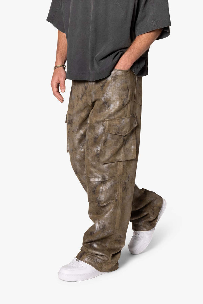 Baggy-Dual-Tone-Sueded-Cargo-