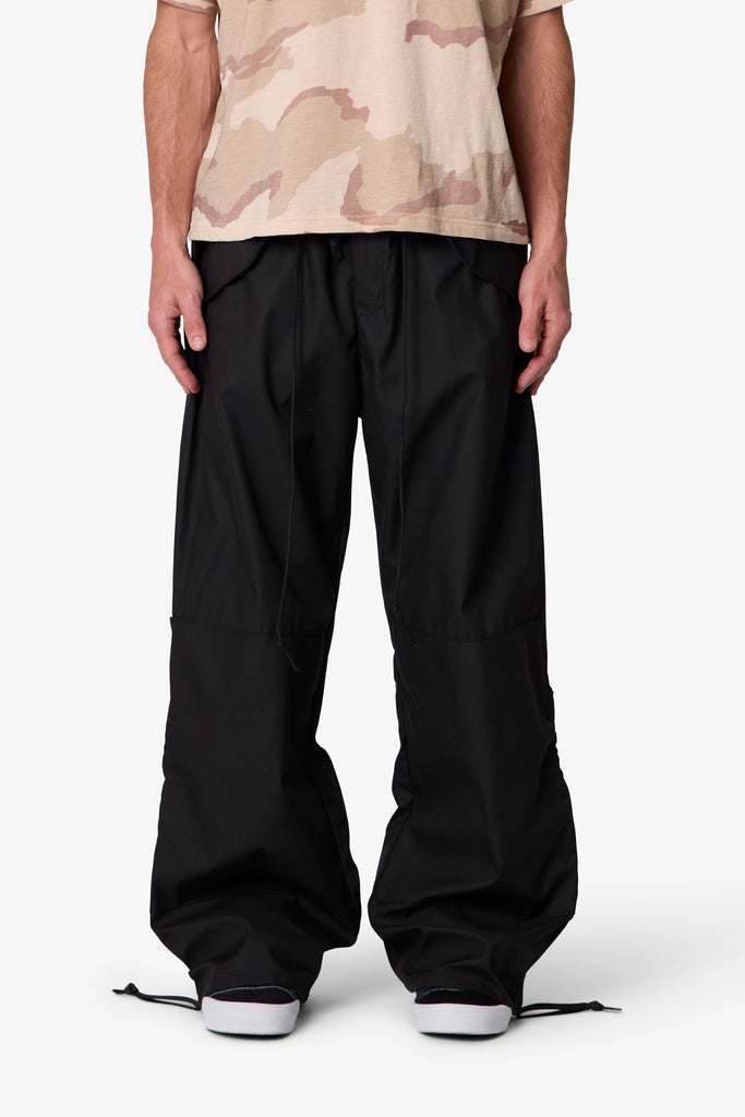 Baggy Military Pants - Black | mnml