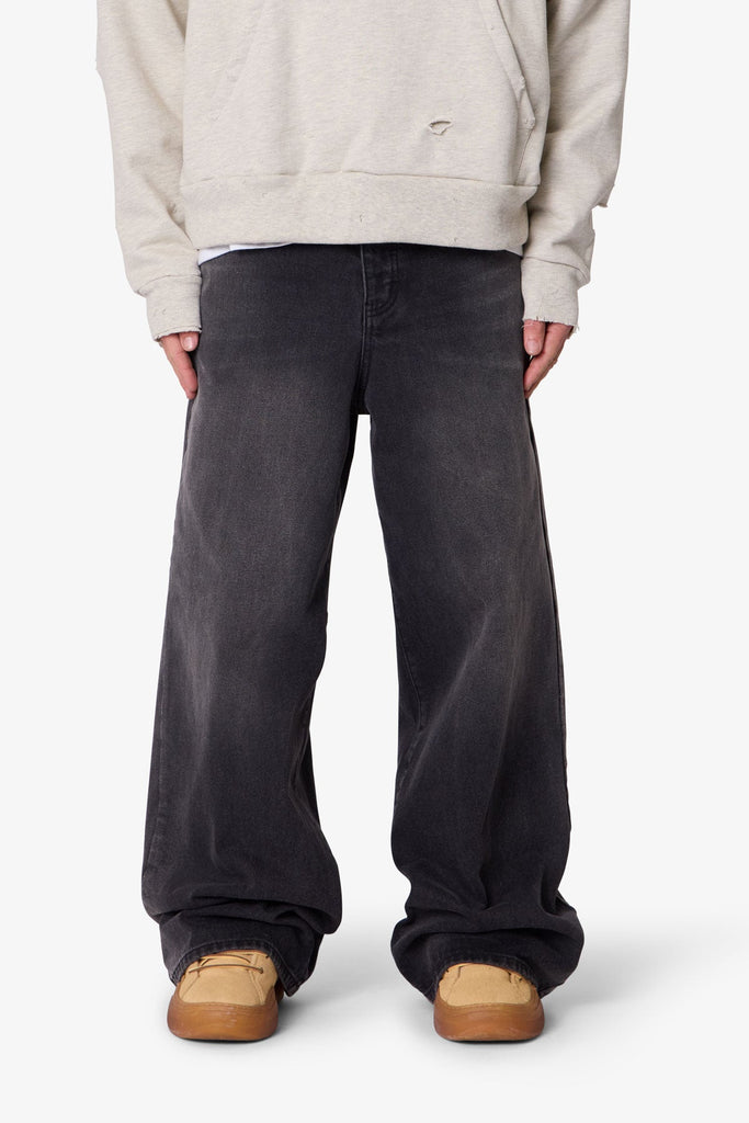 Baggy Washed Rave Denim - Vintage Black | mnml