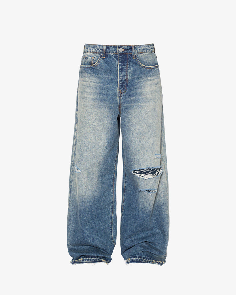 Baggy Rave Denim - Blue | mnml | shop now