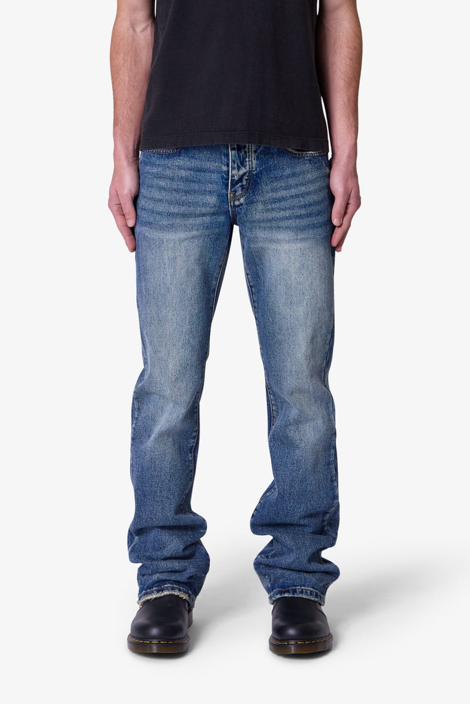 【DEARMINE】Niel Cotton Bootcut Pants Bootcut Cotton Denim Stretch Pants