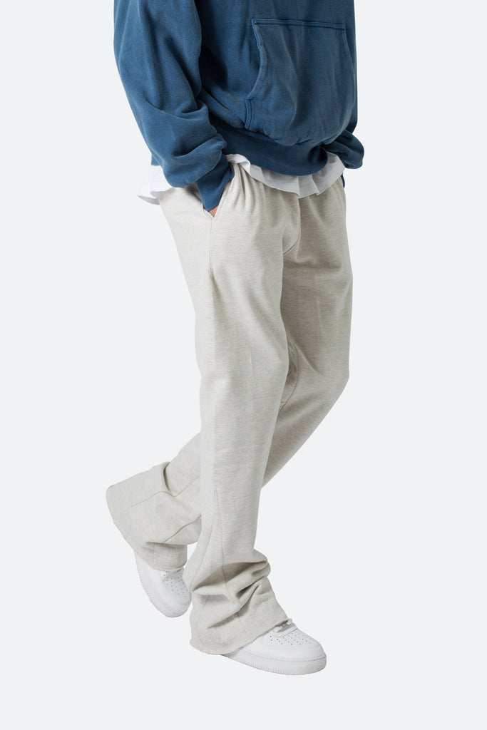 Bootcut Sweatpants - Grey, mnml
