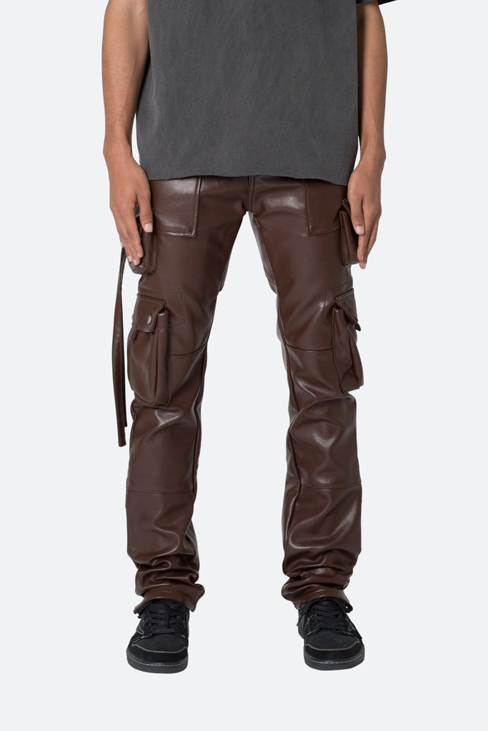 d152-leather-cargo-pants-brown-mnml-shop-now
