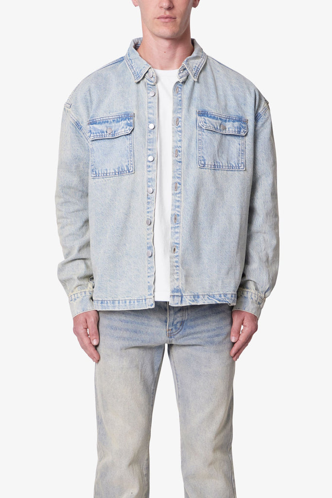 ☆NINE BULAZ LINE☆ クラッシュ DENIM JAKET 'L' jj_0419_1002_large.png?v=