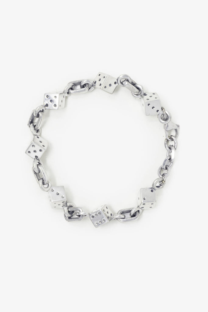 Dice Bracelet Jewelry - Silver | mnml