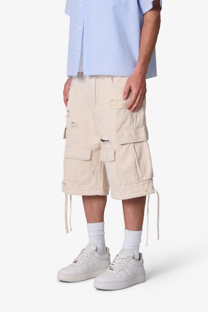 Distressed-Baggy-Cargo-Shorts-