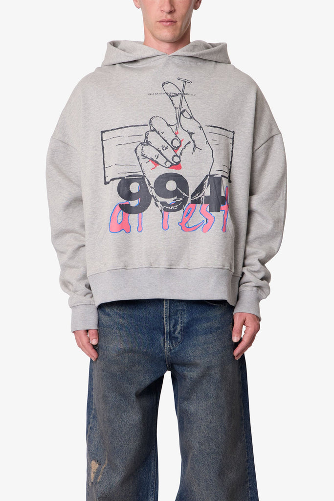 傘*ぎ様 【Special】60s vintage hoodie fade na Fade Away Hoodie - Grey | mnml