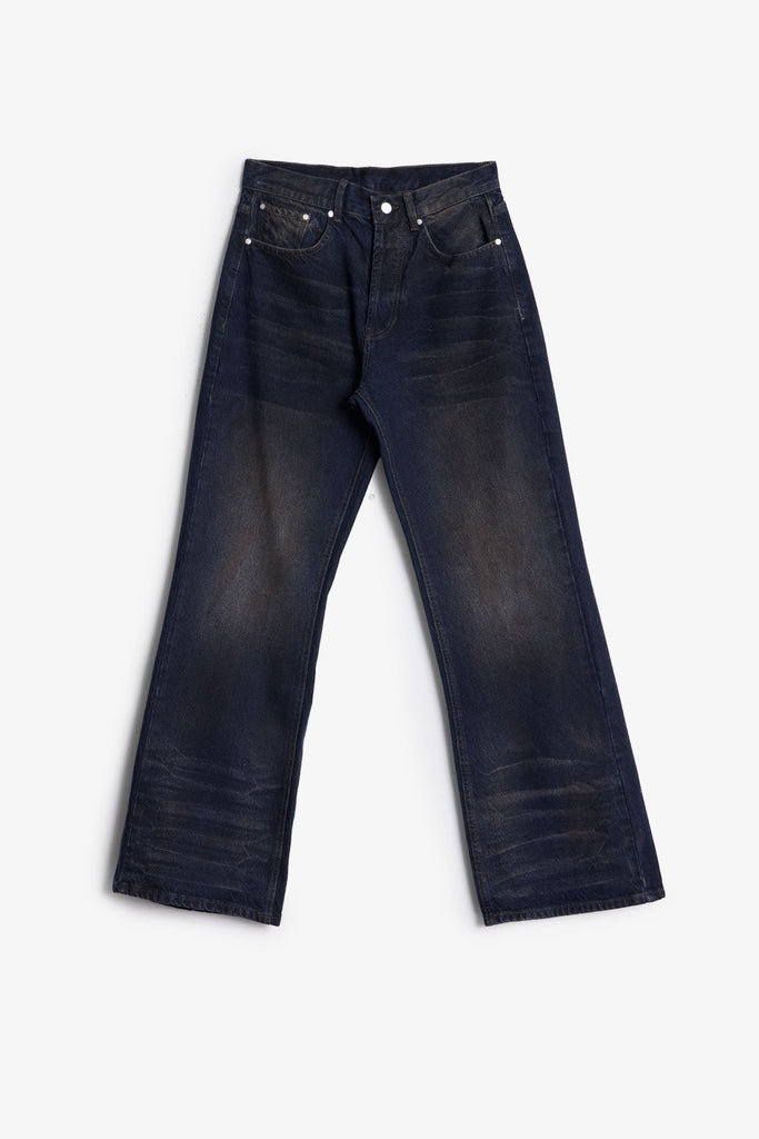 G:04 Relaxed Flare Denim - Brackish | mnml
