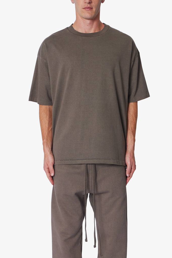 MNML HEAVY EVERY DAY BOXY Tシャツ 半袖 5色 送料込み Heavy Every Day Boxy Tee - Black | mnml | shop now