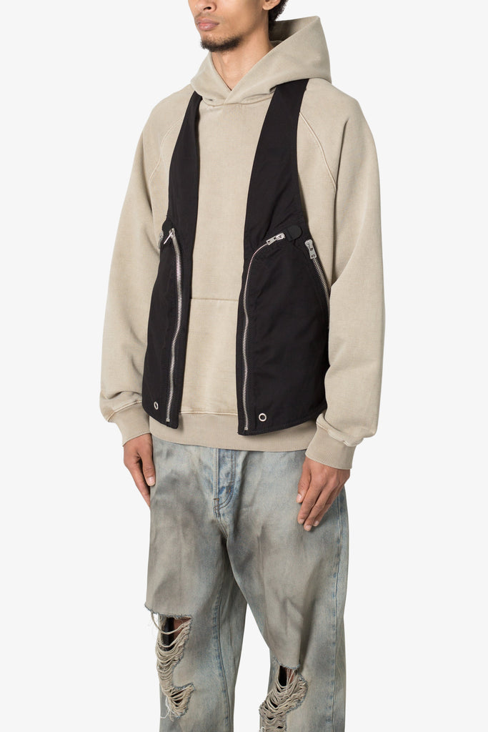 Holster-Zipper-Vest-Black-