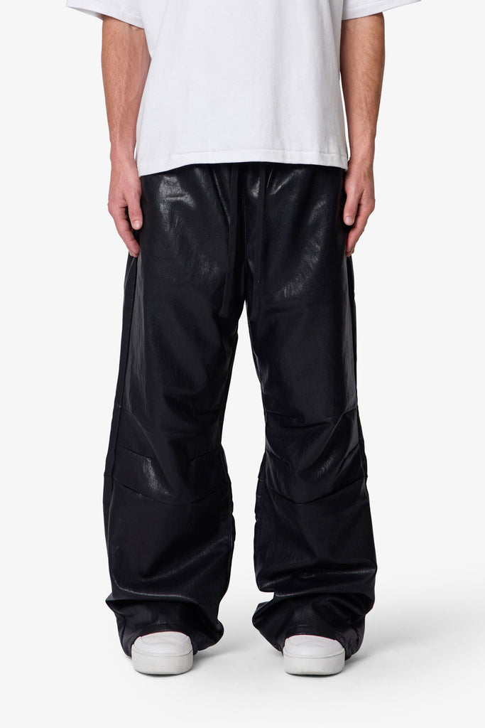 Leather-Ultra-Baggy-Sweatpants