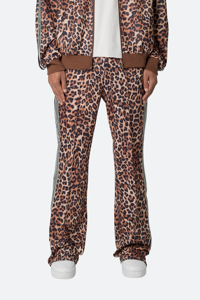 Leopard Track Pants Leopard Print mnml shop now