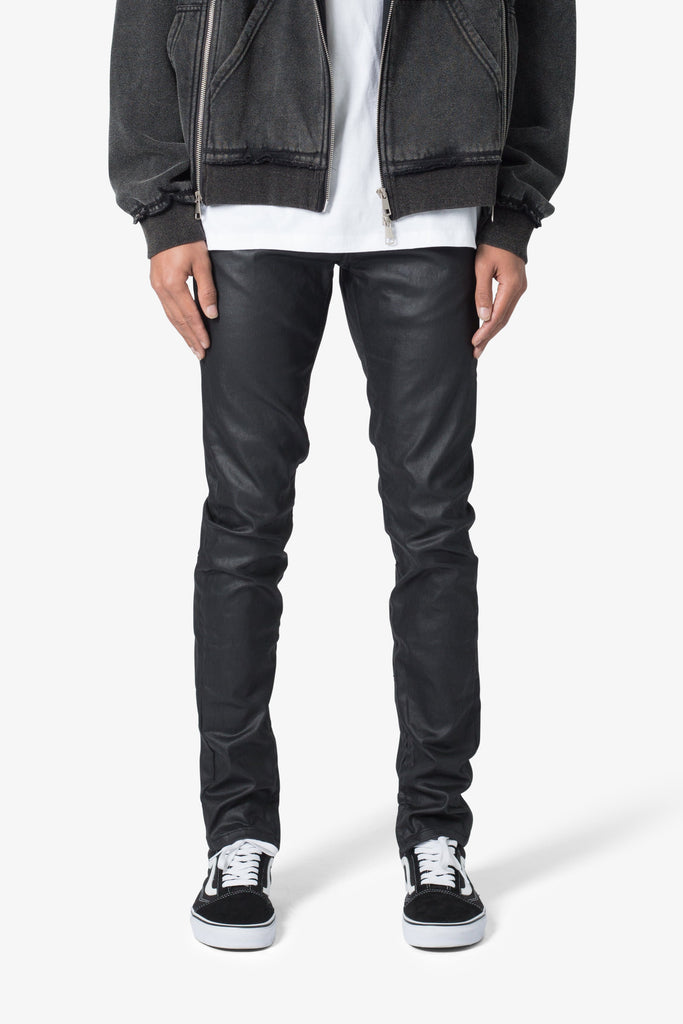 MNML skeleton jeans NEW! Black/White Denim straight denim size 34