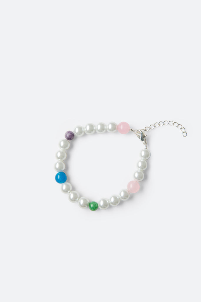 Mixed Beaded Pearl Bracelet - Multi