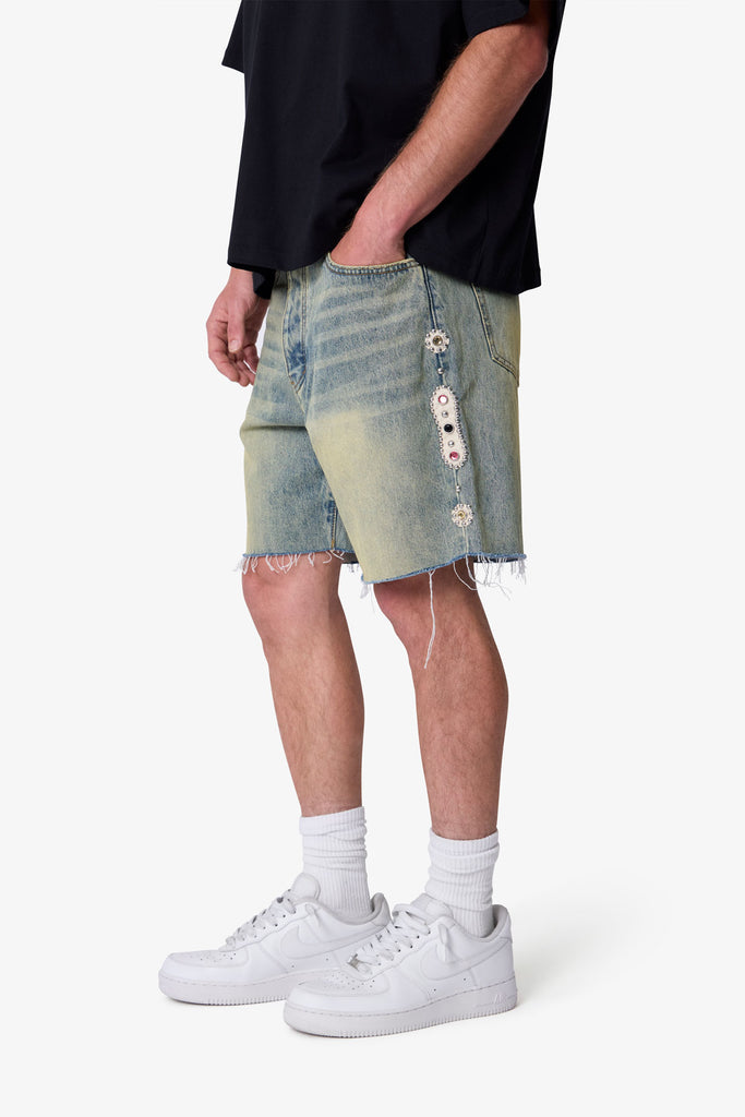 Mojave Denim Shorts - Vintage Blue | mnml