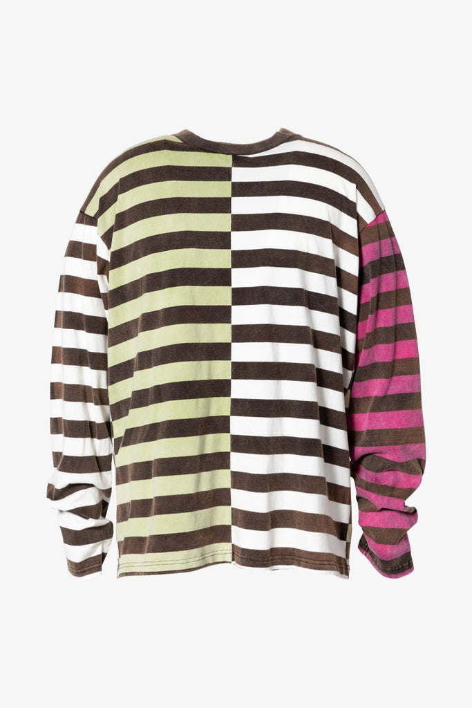 Multi Striped L/S Shirt - Multi | mnml | shop now