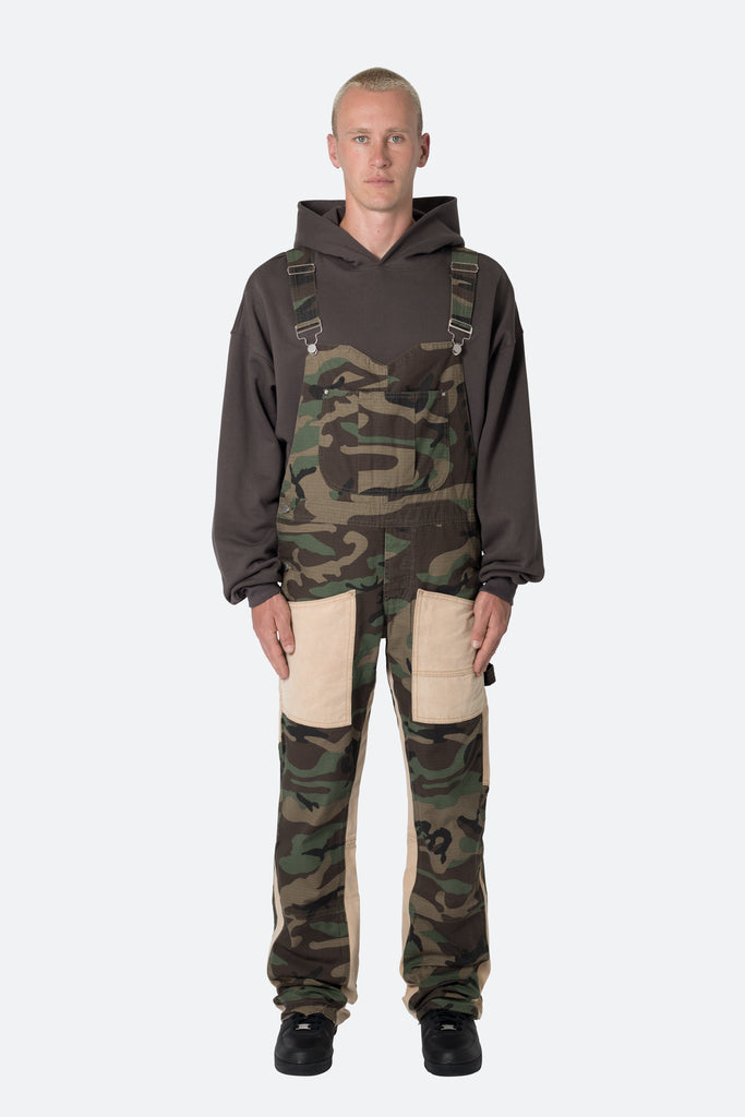 Painter Flare Overalls - Camo