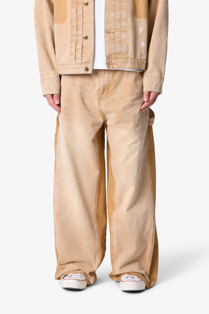 Reworked Pants - Washed Khaki | mnml