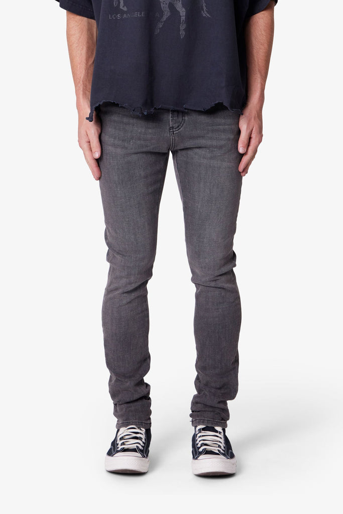 Skinny Denim - Dark Sand Wash | mnml