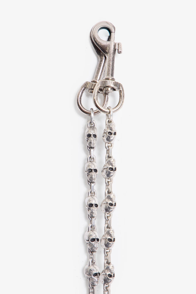 Skull Wallet Chain - Silver | mnml