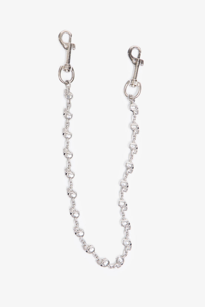 Skull Wallet Chain - Silver | mnml