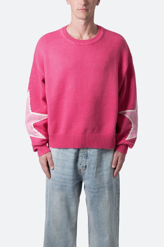 Star Sweater - Pink