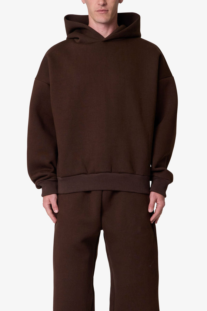 Stiff Lounge Hoodie - Brown | mnml