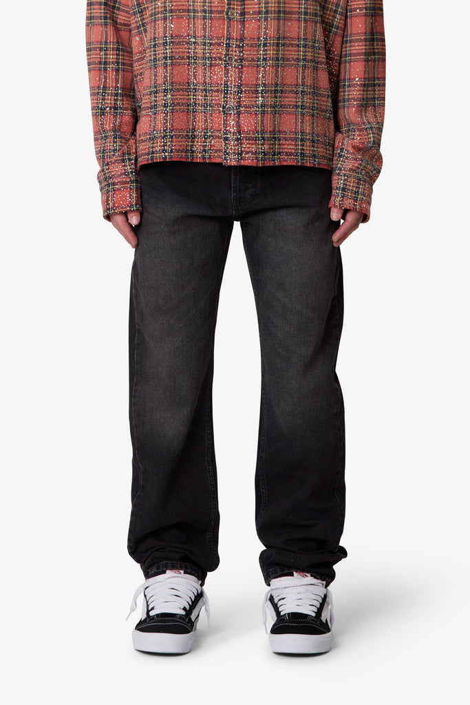Straight Denim - Western Black | mnml