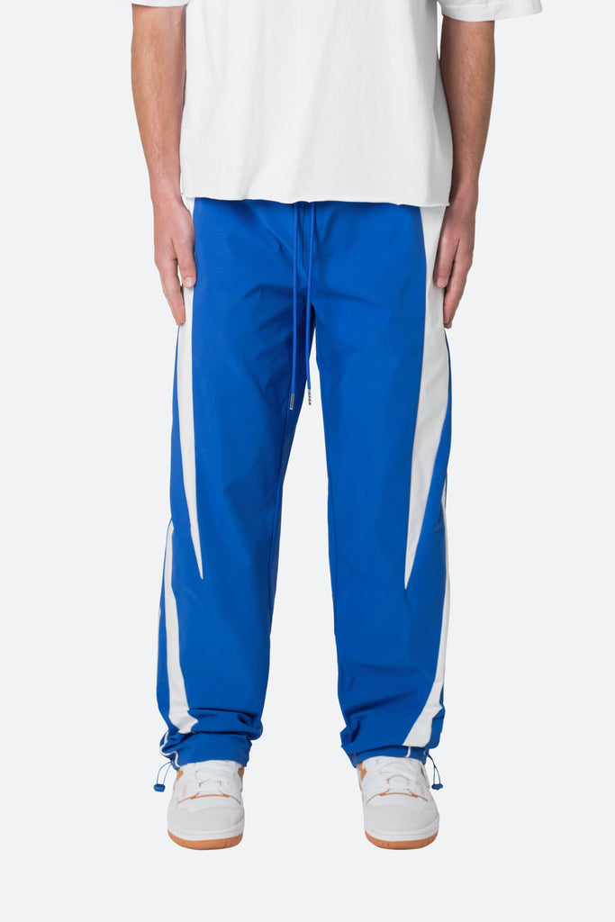 Striped Track Pants - Blue/White