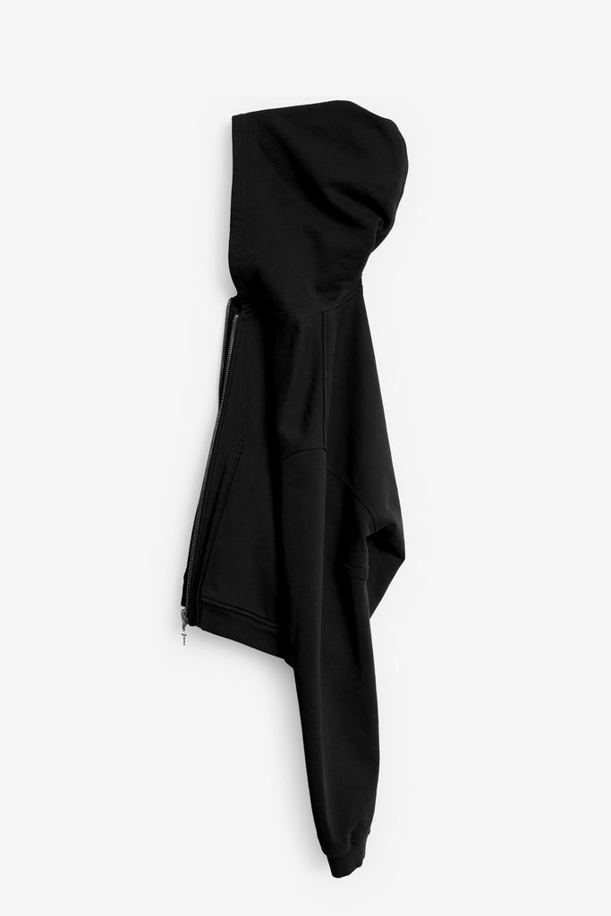 トップス NORMAL EXPERT for Graphpaper Half Zip PO The Perfect Zip Up Hoodie - Aged Black | mnml | shop now