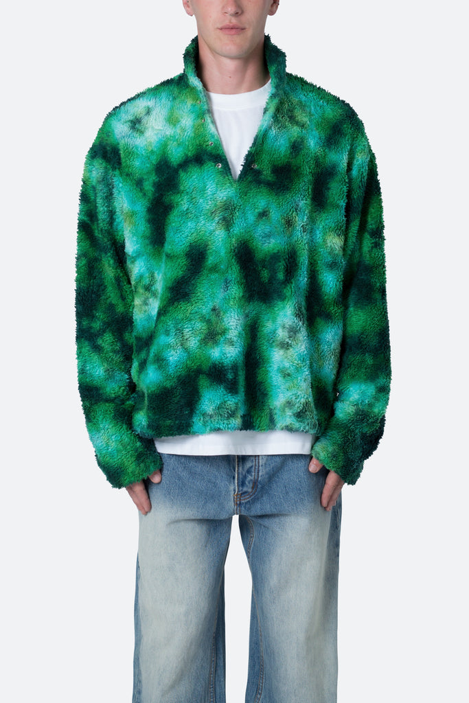 Green tie dye jumper sale