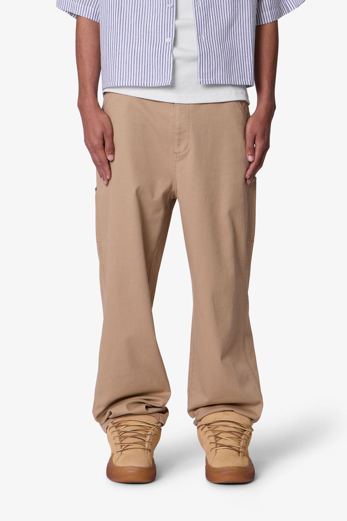 Ultra Baggy Chino Pants - Khaki | mnml | shop now