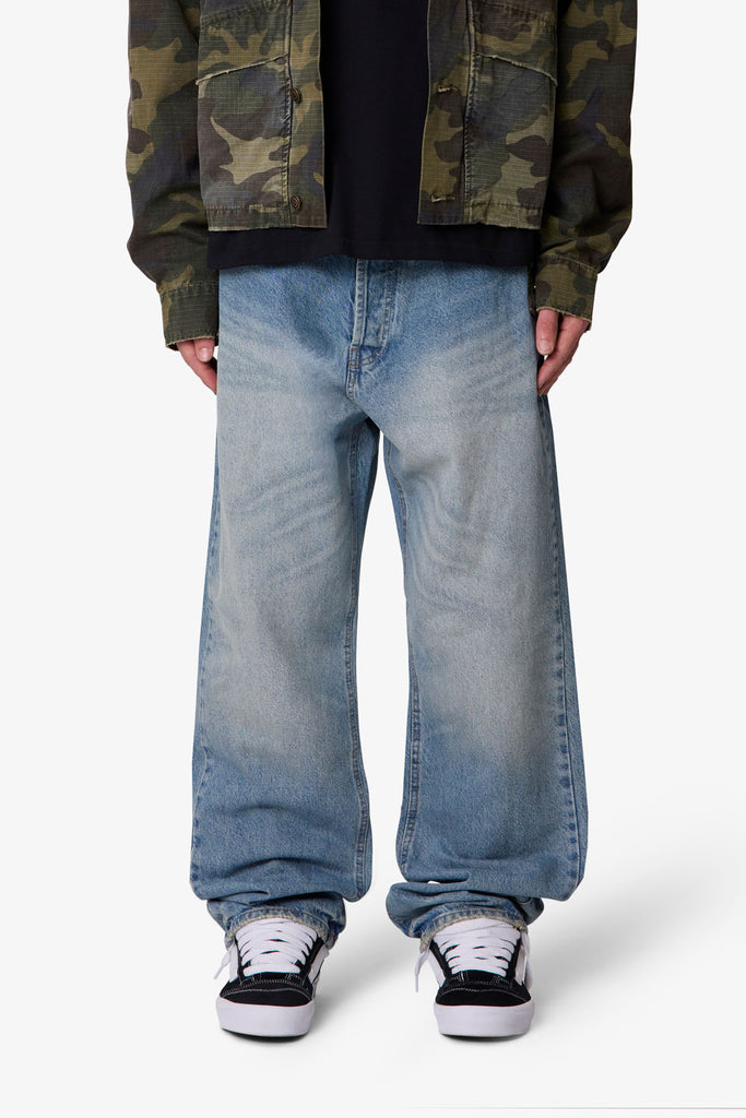 Ultra Baggy Denim - Western Blue | mnml