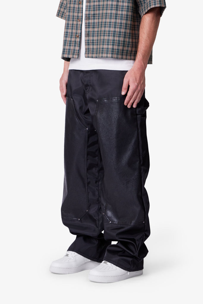 Ultra Baggy Nylon Work Pants - Black | mnml | shop now