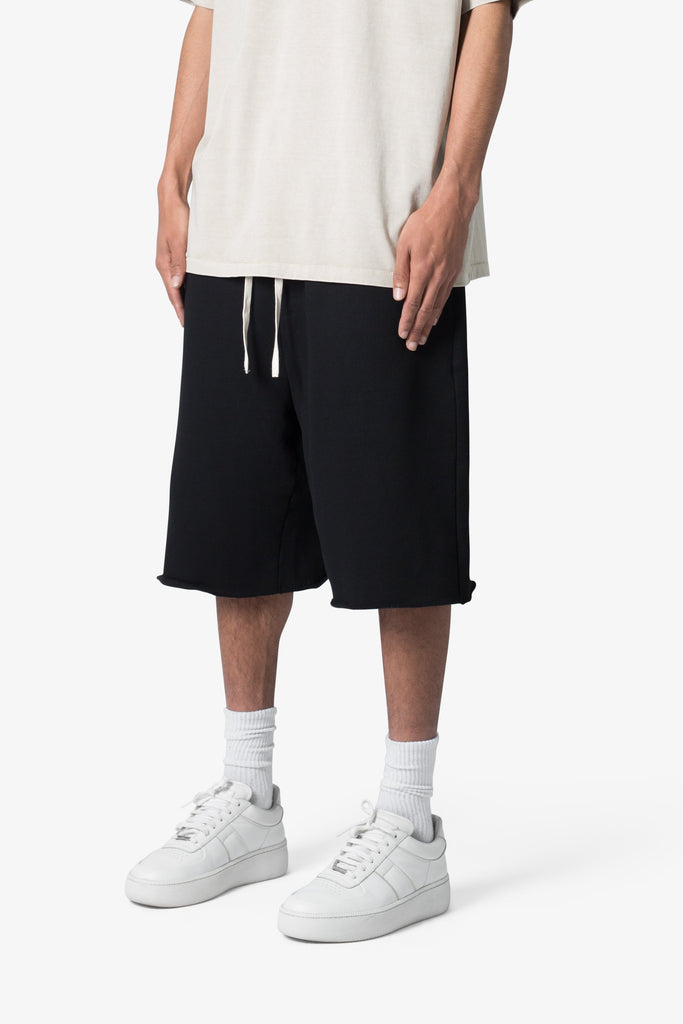 Ultra Baggy Sweatshorts Black mnml shop now