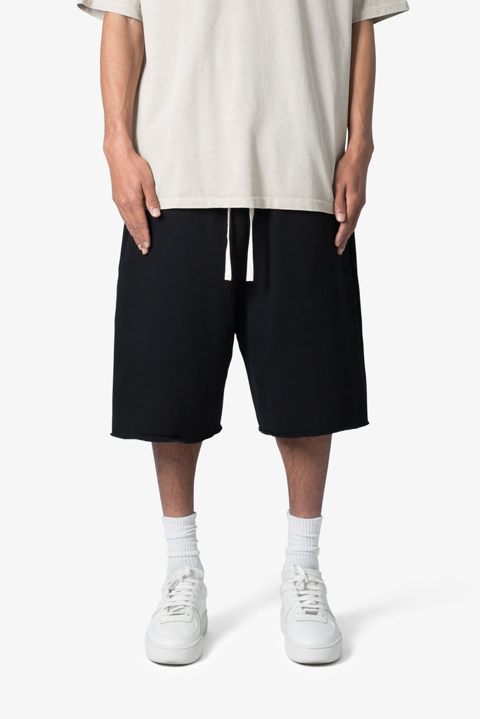 Ultra Baggy Sweatshorts Black mnml shop now