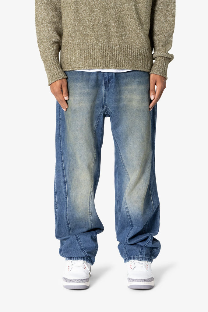 Baggy Denim Mnml Jeans Too Long Ultra Baggy Tower Denim