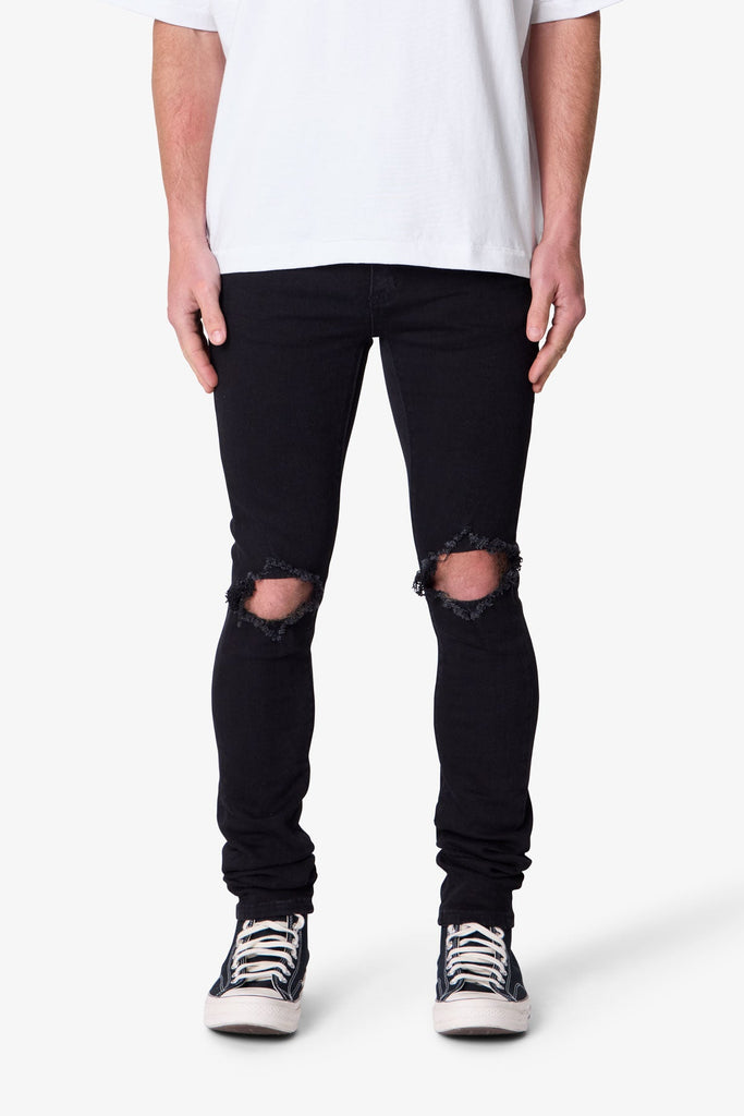 X1 Stretch Denim - Black | mnml