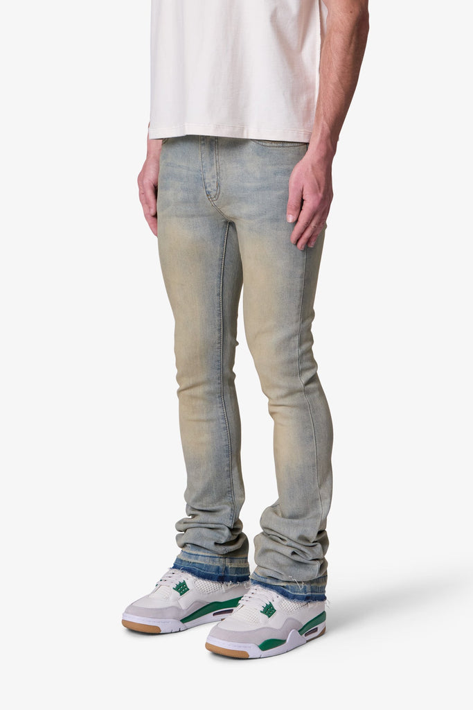 Mnml Track Denim X514 Skinny Stacked Denim Vintage Blue Mnml Shop Now