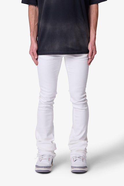 X514 Skinny Stacked Denim - White