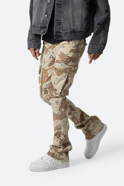 X515 Convertible Skinny Cargo Denim - Desert Camo