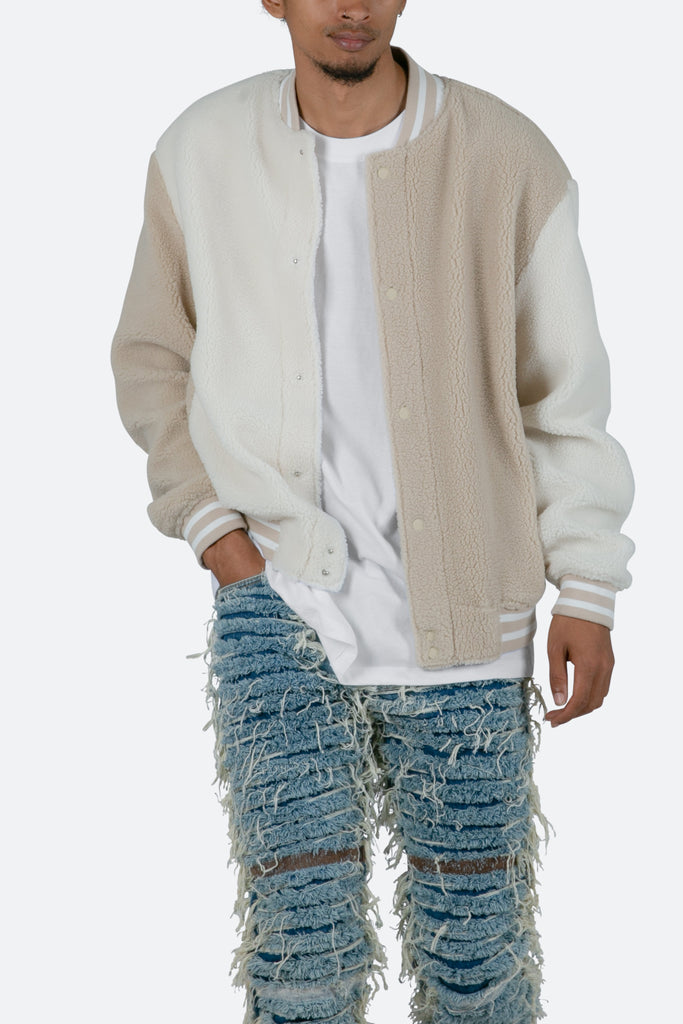 Sherpa hot sale jacket mnml