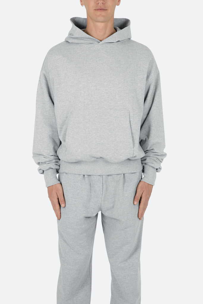 Double Layer Hoodie - Grey