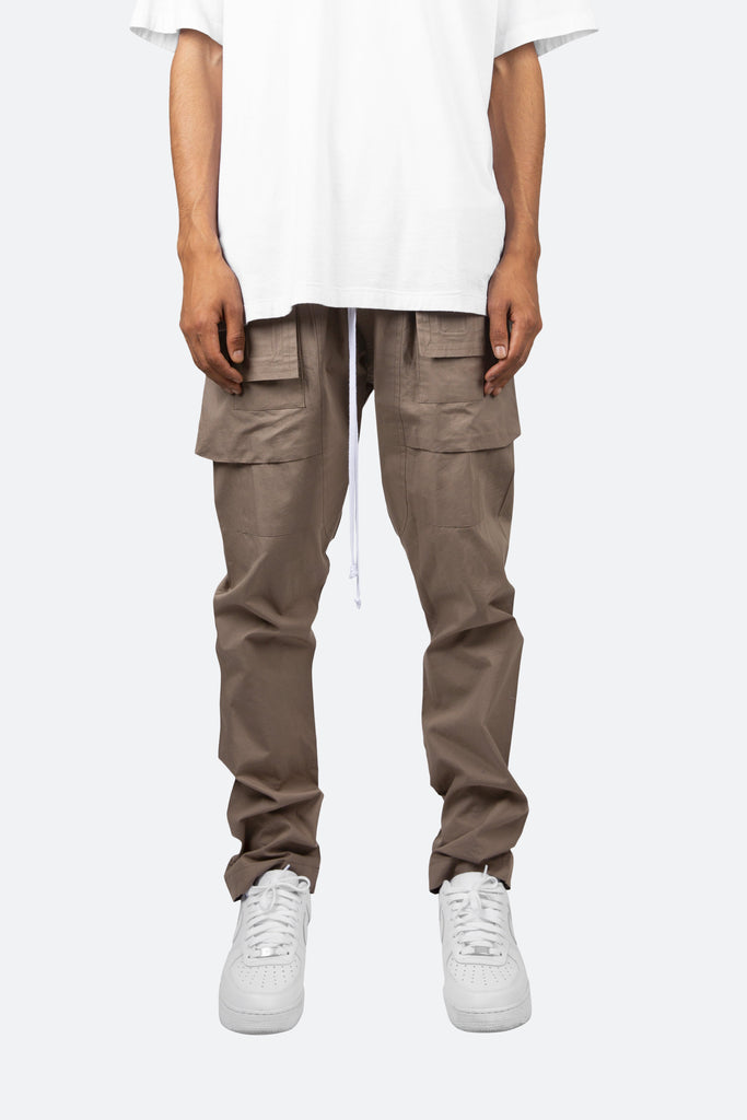 ワークパンツ/カーゴパンツ MNML drop crotch cargo Drop Crotch Cargo Pants - Stone | mnml