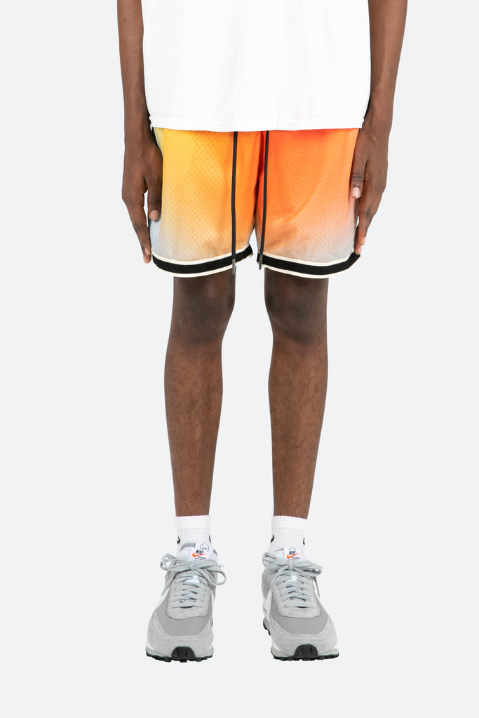 Gradient Basketball Shorts - Multi | mnml | shop now